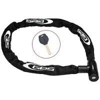 Ges 8 Mm Chain Lock Svart 80 cm
