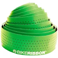 Bike Ribbon Perforated 2.5 Mm Handlebar Tape Grönt 180 cm
