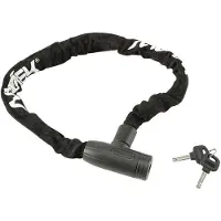Mvtek Cemented Cable Chain Lock Silver 8 x 900 mm