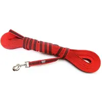 Julius-K9 K9 C&G line koppel röd/grå 20 mm/3 m m/handtag