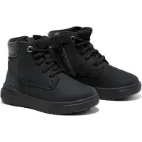 Timberland unisex för barn. TB0A5RUM0151 Seneca Bay läderskor med snörning i mitten av kalven svart (24), Hud, Karta, Nyckelband, Casual, ba