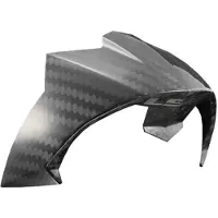 LS2 Ff805 Carbon Fim Hjälmens Bakspoiler