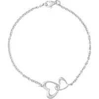 Lempikoru lucky hjärtarmband silver platinerat 35 051 00 190