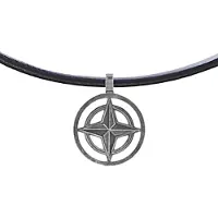 Lempikoru Vartio halsband läder patinerat 42 623 86 500