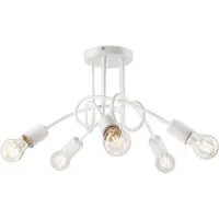 Lamkur Taklampa Joiy , dimbar, Vitt / opal, Vardagsrum / matsal, Metall, Modern, Taklampa