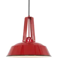 Mexlite Hänglampa Eden, dimbar, Röd, Kök, Metall, Vintage, Pendellampa