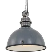 Steinhauer Hänglampa Bikkel XXL, dimbar, Aluminium / grå / zink, Vardagsrum / matsal, Metall, Industriell design, Pendellampa