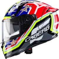 Caberg Avalon X Track Integralhjälm Svart/Gul/Röd/Blå M Unisex sort