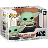 Funko POP! Pop! Star Wars: The Mandalorian Säsong 3 - Grogu med Prama
