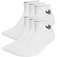 Adidas Originals 6-pack Strumpor, vit