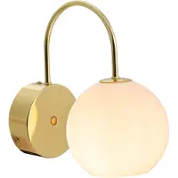 Nordlux Vägglampa , Guld / mässing, Vardagsrum, Metall