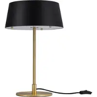 Nordlux Bordslampa , Clasi, Svart, Vardagsrum, Metall