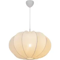 Nordlux Hänglampa Aeron, dimbar, Vitt / opal, Sovrum, Textil / tyger / siden, Pendellampa