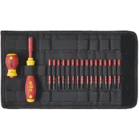 Wiha slimVario Starter Set 2831 - Bitssats för skruvmejsel - 19 delar