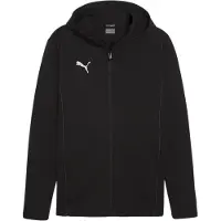 Puma Sportsweatjacka 'Team Final' svart / vit