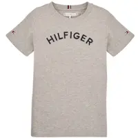 Tommy Hilfiger T-shirts med korta ärmar U HILFIGER ARCHED TEE pojkar - Grå - 6 år
