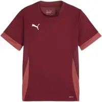 Puma Tränings T-Shirt teamGOAL - Team Red/White Barn, storlek 140 cm