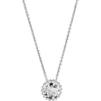Lempikoru Bud solitaire silver platinerat halsband 32 078 01 500