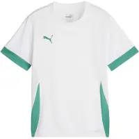 Puma Teamgoal Matchday Jersey Jr White-sport Green-sport Green, storlek 152 cm