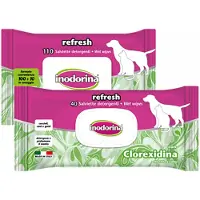 Inodorina Inodorine klorhexidin våtservetter - Sats %: 12 x 40 st