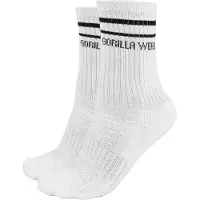 Gorilla wear Crew Socks 2-Pack, white, 43-46