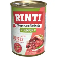 Rinti Kennerfleish Senior Beef 400 g med nötkött för äldre hundar