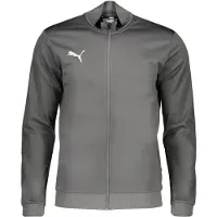 Puma Outdoorjacka 'Team Goal' mörkgrå / vit