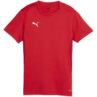 Puma Tränings T-Shirt teamGOAL - Röd/Vit Dam, storlek X-Small