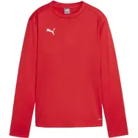 Puma Sport sweatshirt 'TeamGoal' röd / vit