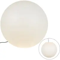 QAZQA Modern utomhuslampa vit 77 cm IP65 - Nura