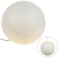 QAZQA Modern utomhuslampa grå 77 cm IP65 - Nura