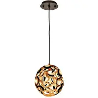 Schuller Valencia Pendellampa Narisa, Brun / rost, Vardagsrum / matsal, Metall, Modern