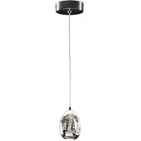 Schuller Valencia Pendellampa Rocio, Genomskinlig / transpare, Vardagsrum / matsal, Glas