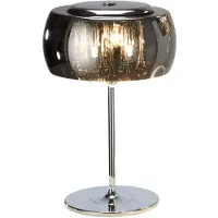 Schuller Valencia Bordslampa Argos, Förkromad / silver, Vardagsrum / matsal, Glas, Modern, Bordslampa