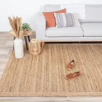 NATURL. Jutematta | Fair natur hos Volero | 160x220 cm | Jute | Enfärgad | Rektangulär | Plattvävd