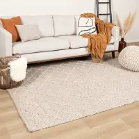 Studio Clarice Vävd matta i ull | Knit beige hos Volero | 80x150 cm | Ull | Enfärgad | Rektangulär | Plattvävd