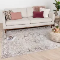 FRAAI Vintage matta | Lugan ljusbrun hos Volero | 140x200 cm | Syntet | | Rektangulär | Plattvävd