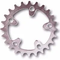 Stronglight Shimano Adaptable Steel 74 Bcd Chainring Silver 26t