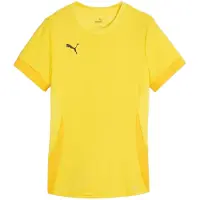 Puma Tränings T-Shirt teamGOAL - Gul/Svart Dam, storlek Small