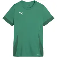 Puma Tränings T-Shirt teamGOAL - Grön/White Dam, storlek XX-Large