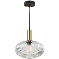 Schuller Valencia Glas pendellampa Norma, dimbar, Genomskinlig / transpare, Vardagsrum / matsal, Glas, Pendellampa