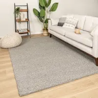 Studio Clarice Ullmatta | Twist grå hos Volero | 240x340cm | Ull | Enfärgad | Rektangulär | Plattvävd