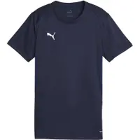 Puma Tränings T-Shirt teamGOAL - Marinblå/Vit Dam, storlek X-Small
