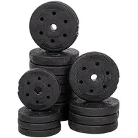 inSPORTline Skivstång och hantelset 40 kg
