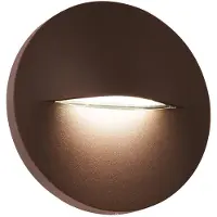 VIOKEF Vägglampa utomhus Vita, Brun / rost, Aluminium / grå / zink, Modern, Utomhusvägglampa
