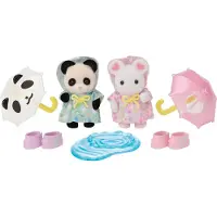 Sylvanian Families Kindergarten Friends-rainy Day Duo (5748) Dockskåp