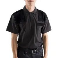 Robust Safety-Sec Piké - Kort Ärm (Färg: Svart, Storlek: Small)