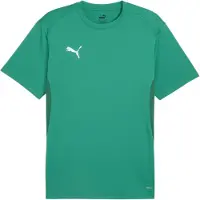 Puma Tränings T-Shirt teamGOAL - Grön/White, storlek Medium