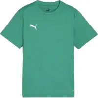 Puma Tränings T-Shirt teamGOAL - Grön/White Barn, storlek 164 cm