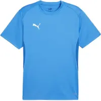 Puma Tränings T-Shirt teamGOAL - Electric Blue Lemonade/White, storlek XX-Large